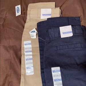 Lot of 2 girls skinny regular pants Old Navy